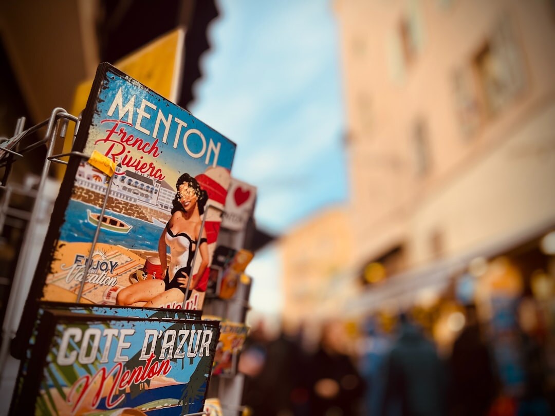 retro french ad