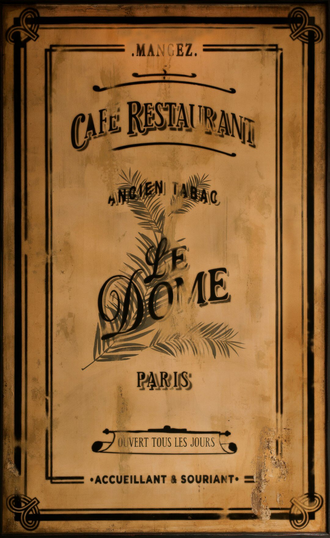 old french ad icon